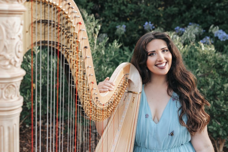 Gallery photo 4 of Anya Garipoli, Wedding + Event Harpist