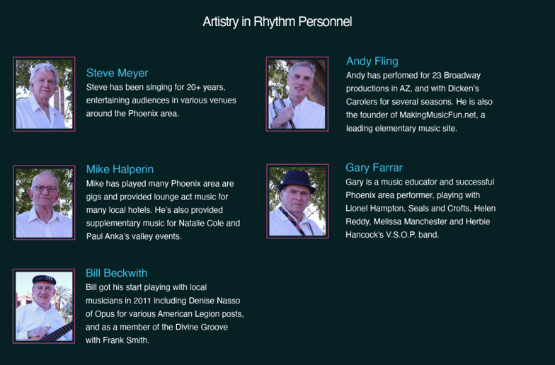 Gallery photo 2 of Artistry in Rhythm