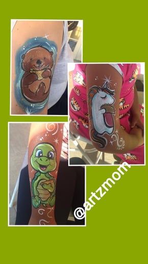 Gallery photo 4 of Art-Z Mom Face Painting Services