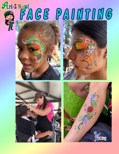 Gallery photo 7 of Art-Z Mom Face Painting Services