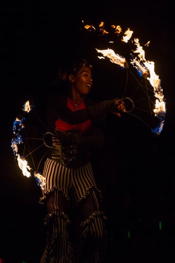Gallery photo 2 of Asha Ashwell Led and Fire Entertainment