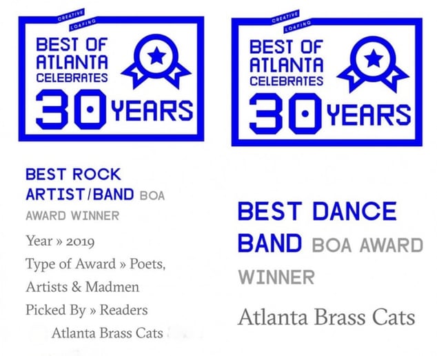 Gallery photo 2 of Atlanta Brass Cats