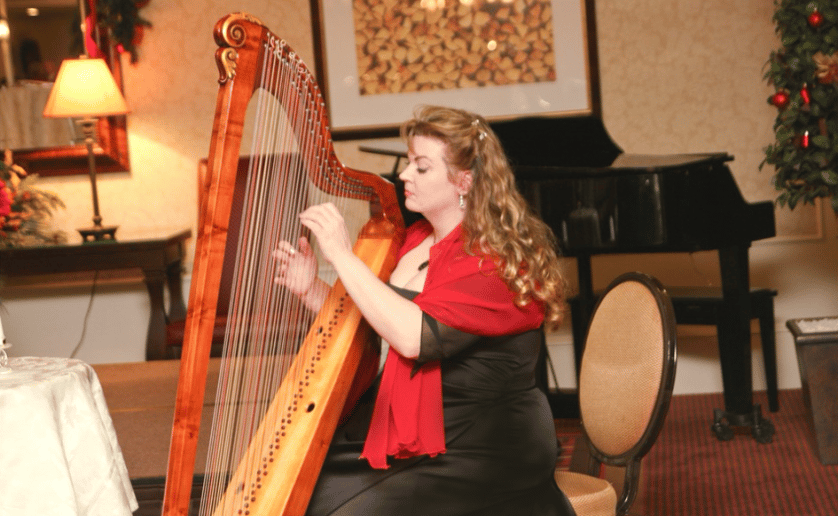 Gallery photo 7 of Atlanta Harpist Paula Fagerberg