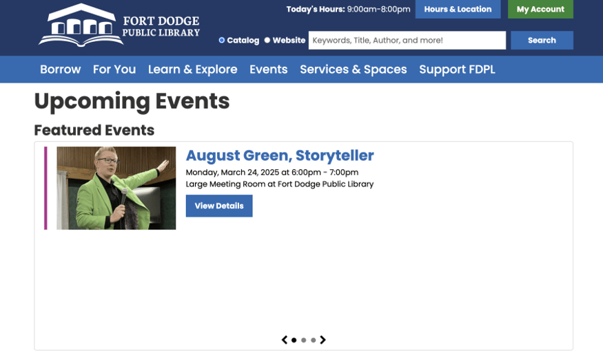 Gallery photo 4 of August Green - Professional Storyteller