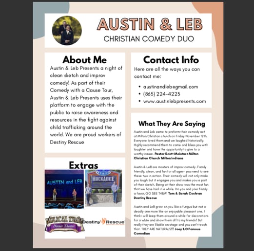 Gallery photo 3 of Austin and LeB Presents