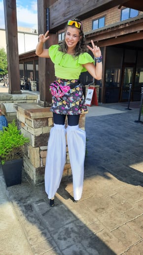 Gallery photo 3 of She's a Storyteller - Cyr Wheel / Stilt Walker