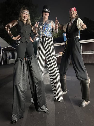Gallery photo 6 of She's a Storyteller - Cyr Wheel / Stilt Walker