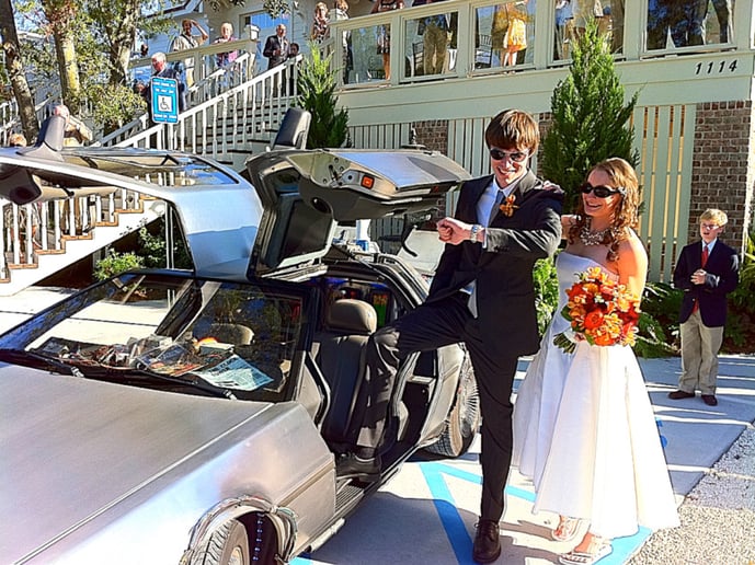 Gallery photo 2 of Back to the Future DeLorean Time Machine