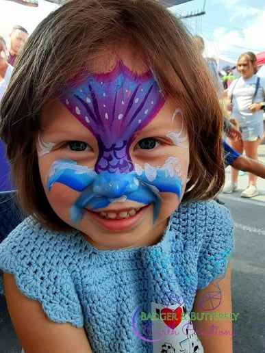 Gallery photo 2 of Badger and Butterfly Studios: Face Painting & Airbrush Tattoos