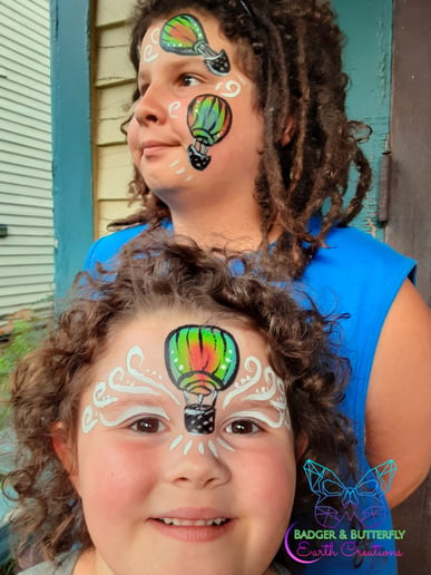 Gallery photo 4 of Badger and Butterfly Studios: Face Painting & Airbrush Tattoos