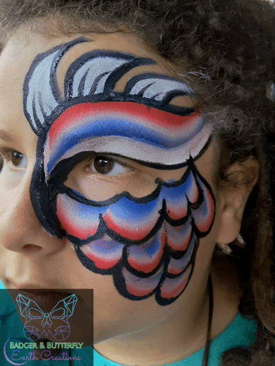 Gallery photo 5 of Badger and Butterfly Studios: Face Painting & Airbrush Tattoos
