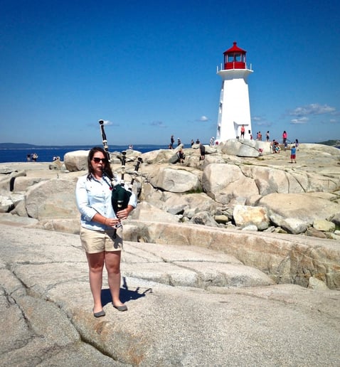 Gallery photo 3 of Charlotte Bagpiper Ally McKinnis