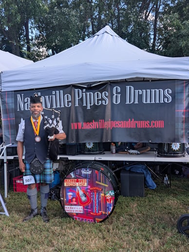 Gallery photo 5 of Bagpiper Gerald