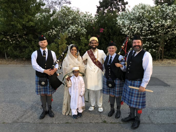 Gallery photo 6 of Bagpiper Joshua Agee
