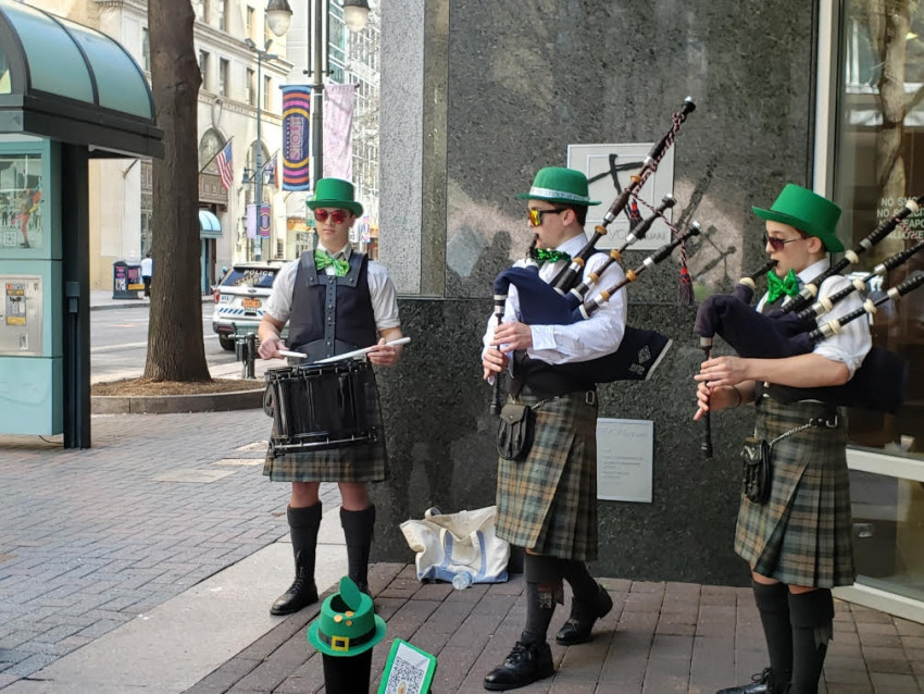 Gallery photo 9 of Bagpiper Noah, Courtney, Mini Pipe Band