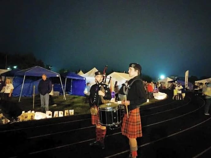 Gallery photo 3 of Worcester Bagpiper