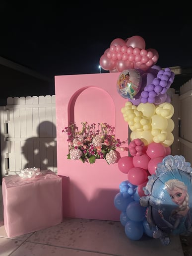 Gallery photo 3 of Balloon & Backdrop decor