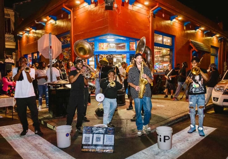 Gallery photo 1 of Keep It Rolling Brass Band