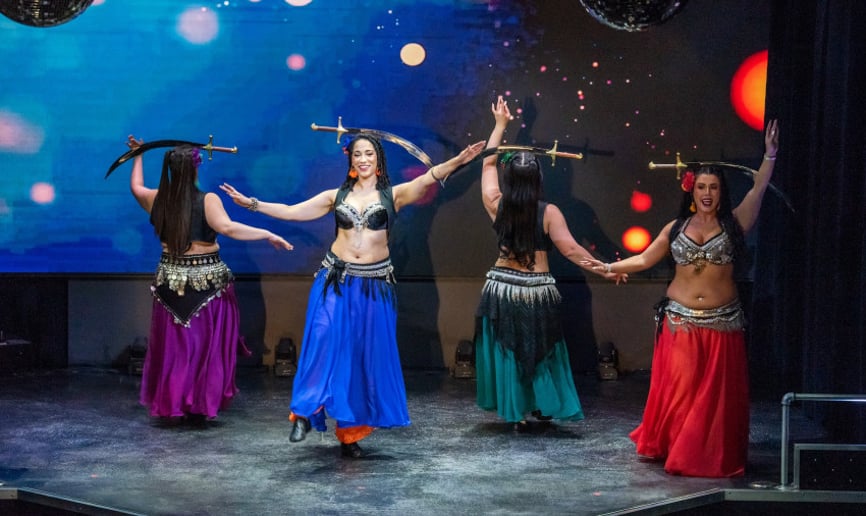 Gallery photo 6 of Barátok Belly Dance Company