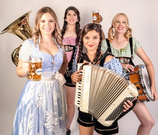 Gallery photo 1 of Ladyhosen - Yodeler and Oktoberfest Band