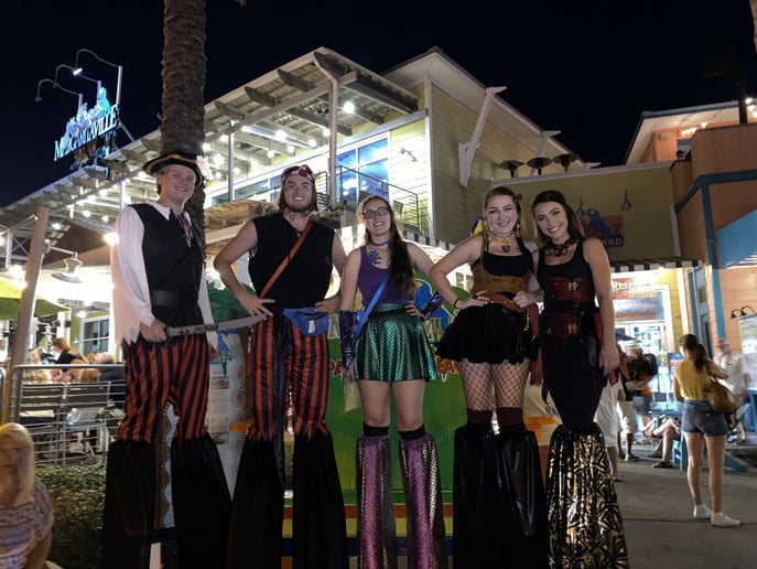 Gallery photo 1 of Beach Stilts Entertainment