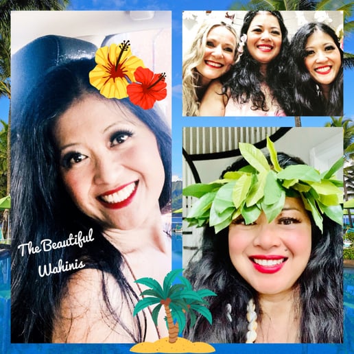 Gallery photo 2 of "Beautiful Wahinis" Hawaiian Dance Troupe