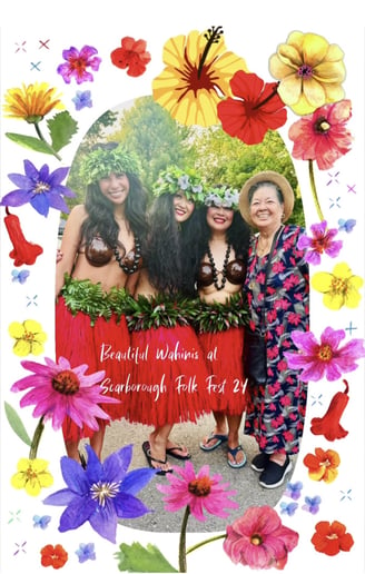 Gallery photo 4 of "Beautiful Wahinis" Hawaiian Dance Troupe