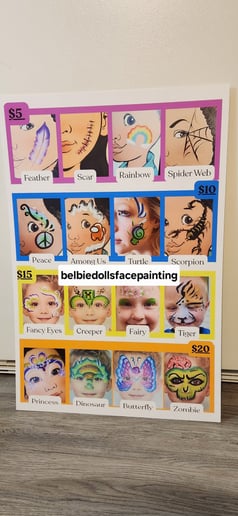 Gallery photo 2 of Belbiedolls Face Painting