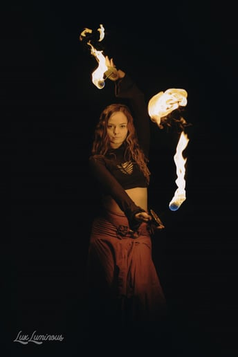 Gallery photo 2 of Belly Dancing fire artist
