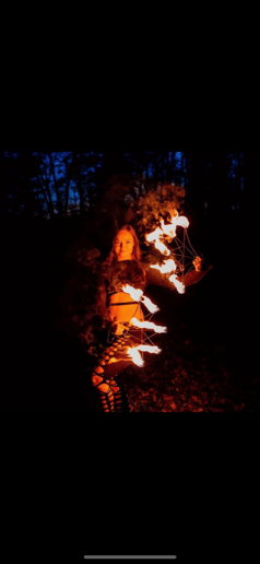 Gallery photo 5 of Belly Dancing fire artist