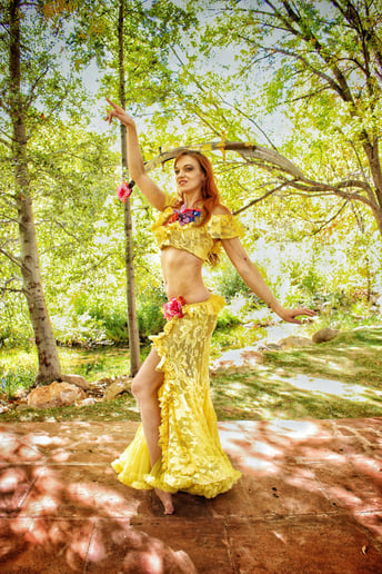 Gallery photo 1 of Belly Dancing and Fire Performer
