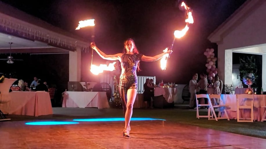 Gallery photo 4 of Belly Dancing and Fire Performer