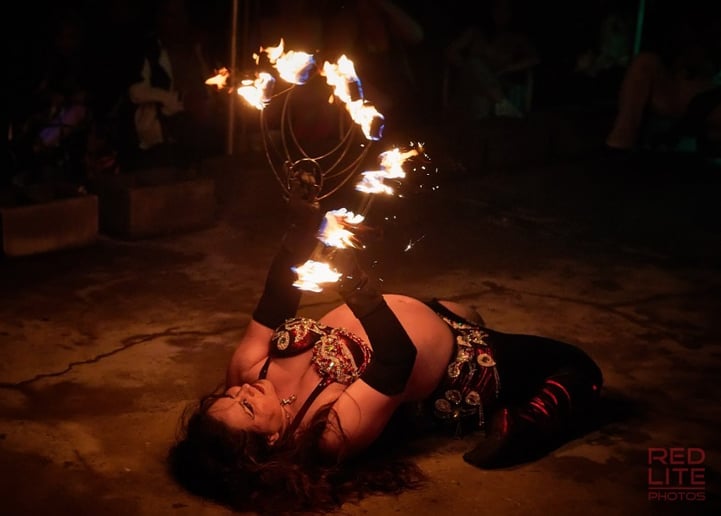 Gallery photo 77 of Fire Bellydancer Lorenda