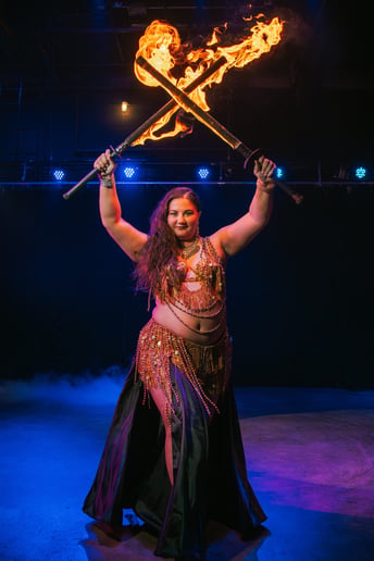 Gallery photo 18 of Fire Bellydancer Lorenda