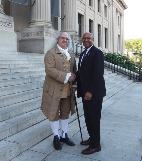 Gallery photo 3 of Benjamin Franklin Impersonator
