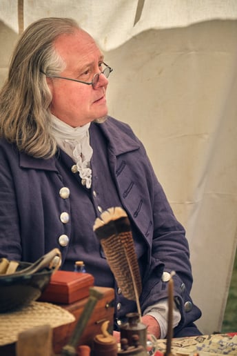 Gallery photo 1 of Gregg H as Benjamin Franklin