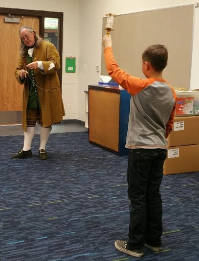 Gallery photo 3 of Gregg H as Benjamin Franklin