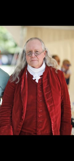 Gallery photo 9 of Gregg H as Benjamin Franklin