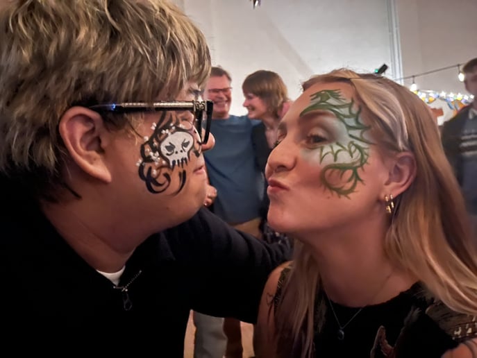 Gallery photo 3 of Big Cat Face Painting