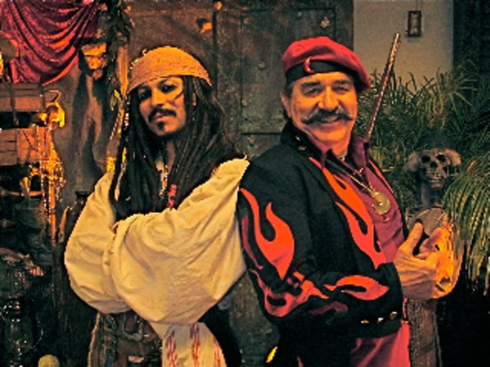 Gallery photo 3 of Carlos Caliente and Princess Spendalot, comedy magicians of the year