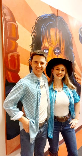 Gallery photo 3 of Birdie Nichols and Lach Butler in Never Blü