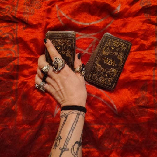 Gallery photo 1 of Black Ink Tarot and Palm