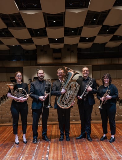 Gallery photo 1 of Black Willow Brass Quintet