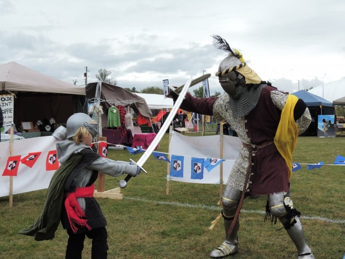 Gallery photo 2 of Blades of Glory, sword fighters