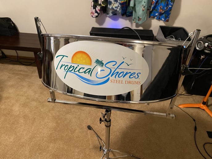 Gallery photo 3 of Tropical Shores Steel Drum band