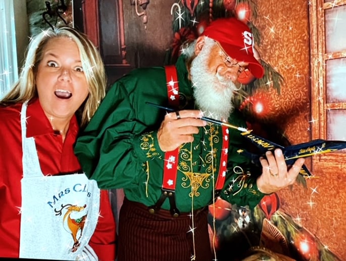 Gallery photo 1 of Blue Angel Santa Claus