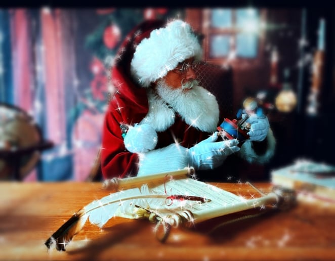 Gallery photo 4 of Blue Angel Santa Claus