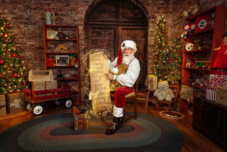 Gallery photo 2 of Blue Angel Santa Claus
