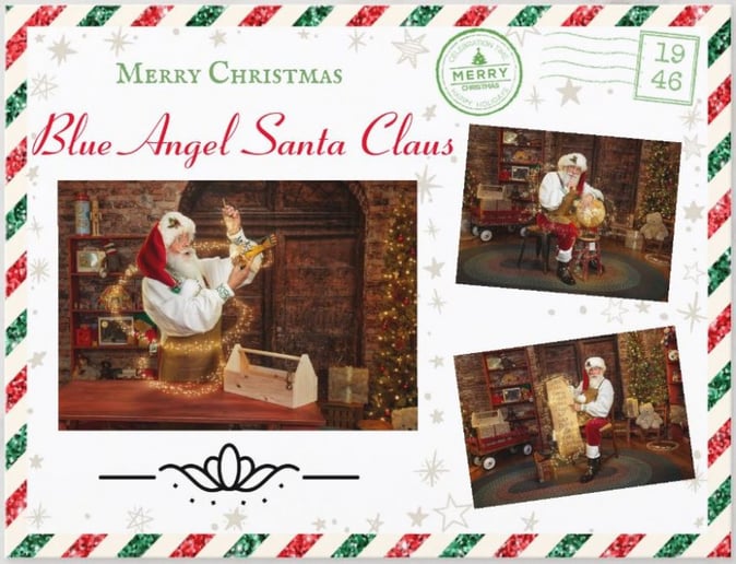 Gallery photo 9 of Blue Angel Santa Claus