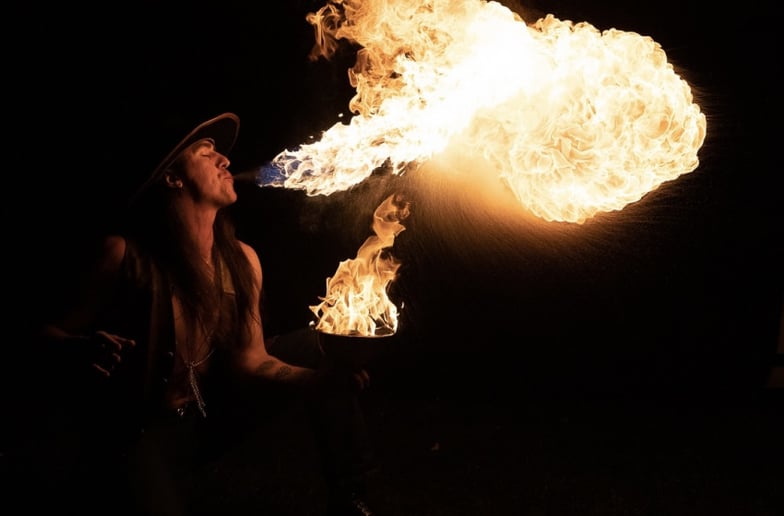 Gallery photo 3 of Blue Dragon Fire